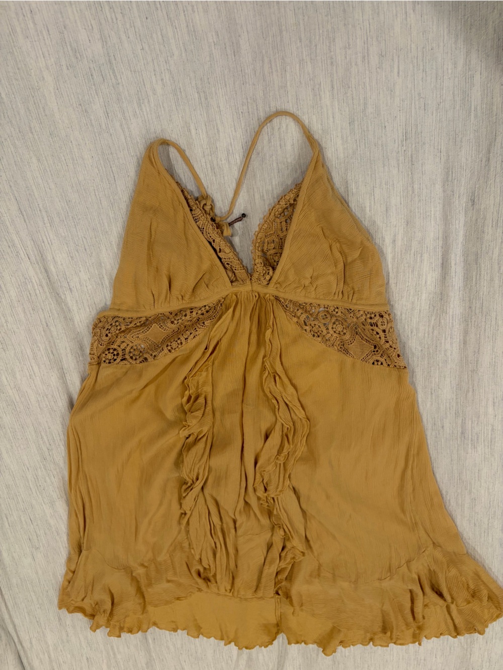 Free people lace mini dress